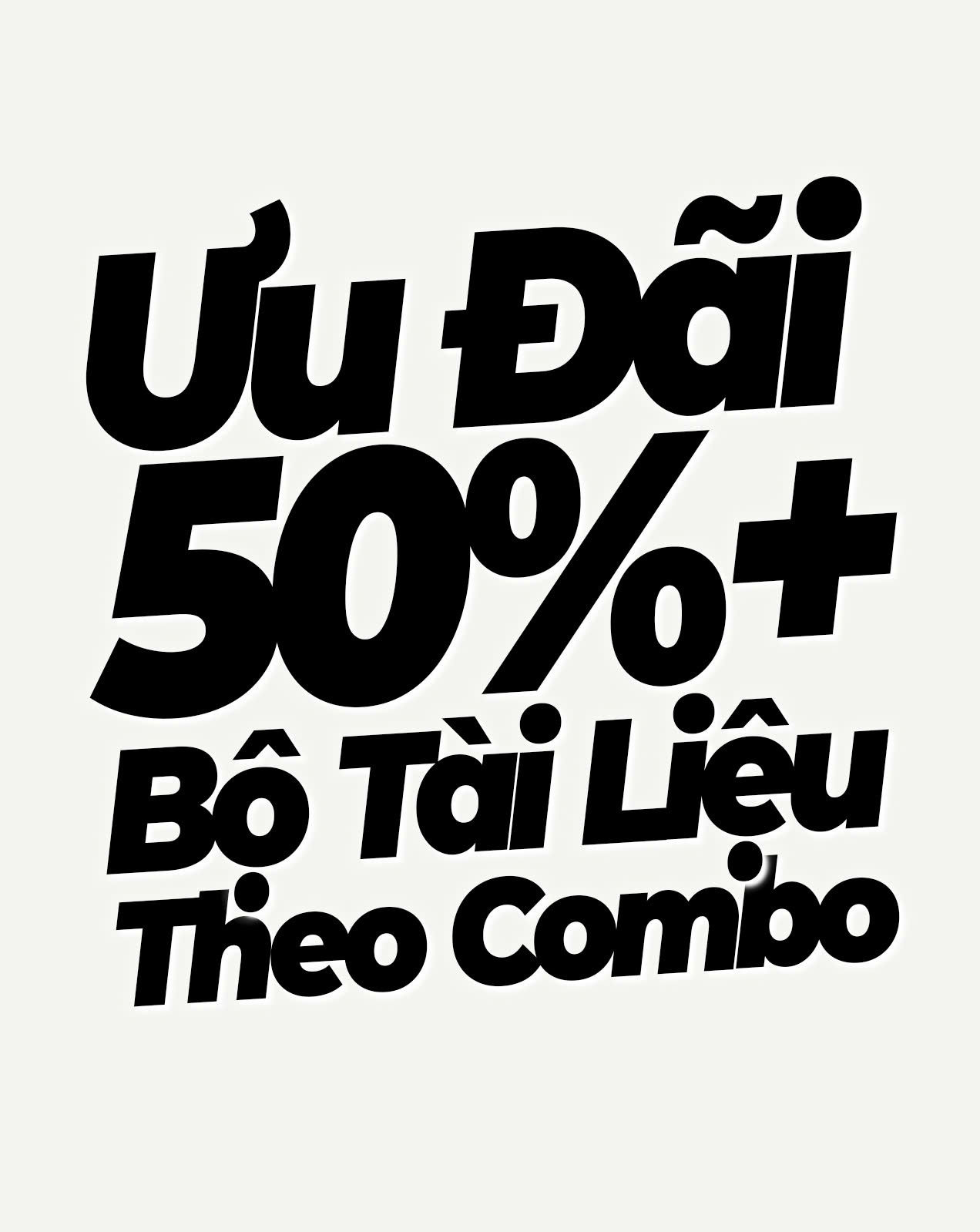 Khám phá các combo tài liệu ưu đãi