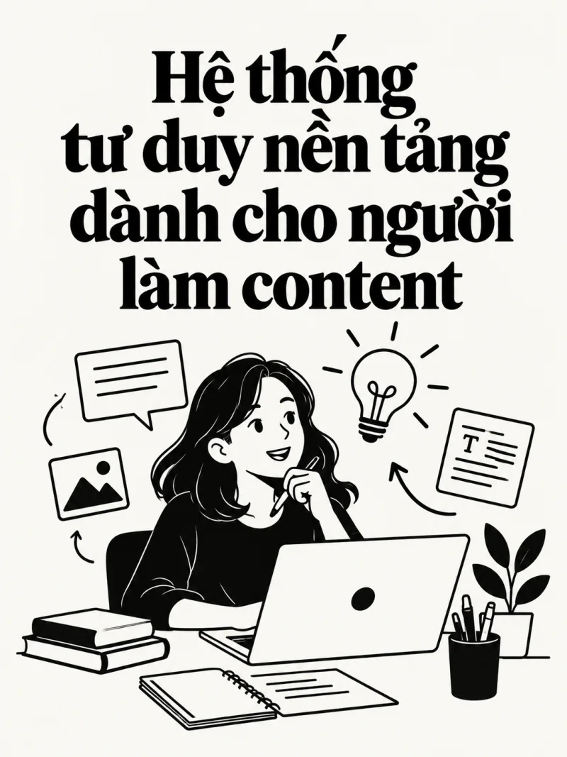 Hệ thống tư duy nền tảng dành cho người làm content